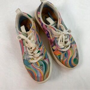 Vans Chris Johanson Multicolor Men's 6 Skate Shoes Women’s 7.5